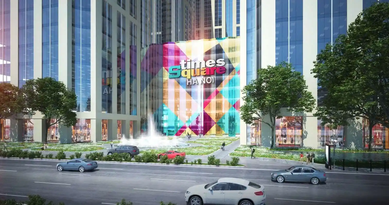 Phối cảnh Times Square Hà Nội